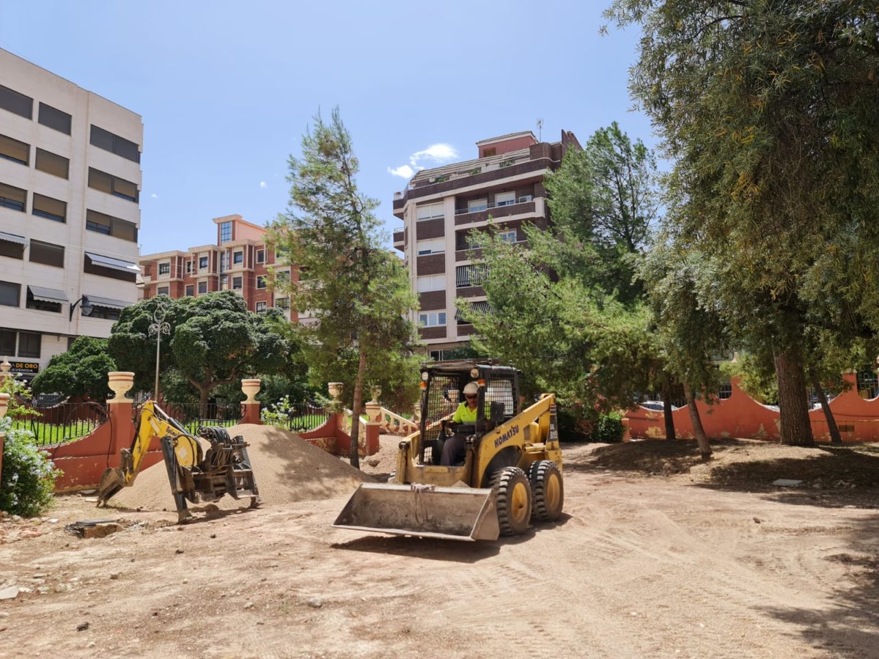 Los trabajos de remodelación del Jardín de la Música se ponen en marcha