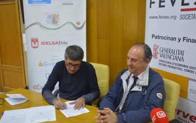 IDELSA y FEVES firman un convenio para apoyar el crecimiento del tejido empresarial eldense