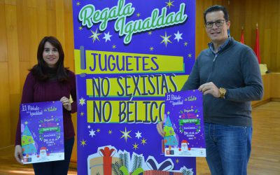 La Carpa de la Navidad de la Plaza Castelar acoge un Poblado de la Igualdad con talleres de juguetes no bélicos ni sexistas