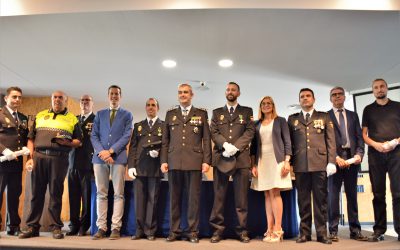 La Policía Nacional celebra el Día de los Santos Ángeles Custodios con la condecoración a varios agentes y colaboradores civiles