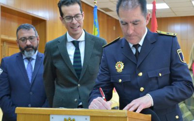 Francisco Cazorla toma posesión como Comisario Principal de la Policía Local de Elda