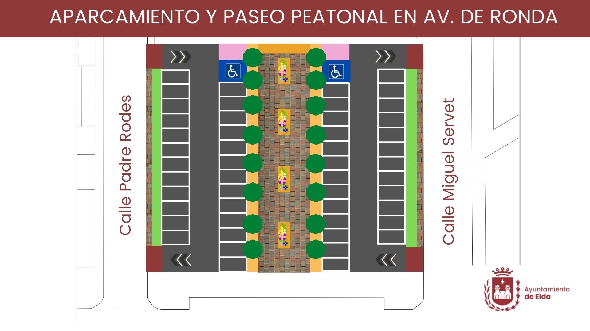 El Ayuntamiento de Elda construirá un aparcamiento público con paseo peatonal frente a la iglesia de San Pascual