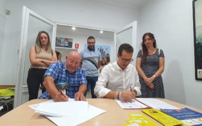 El Ayuntamiento de Elda y AMFI firman el convenio de colaboración para el funcionamiento de la Oficina de Accesibilidad