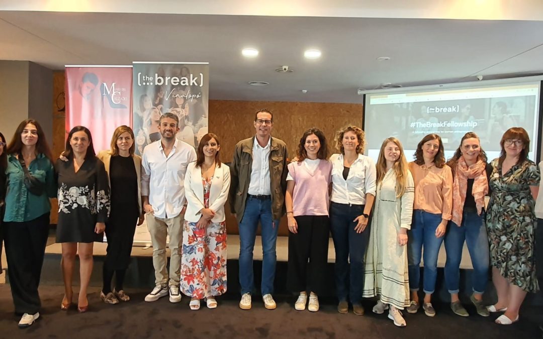 El alcalde de Elda da la bienvenida a las 12 mujeres emprendedoras europeas que participan en el programa ‘The Break Vinalopó’