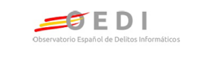 Logo OEDI, Observatorio Español de Delitos Informáticos.