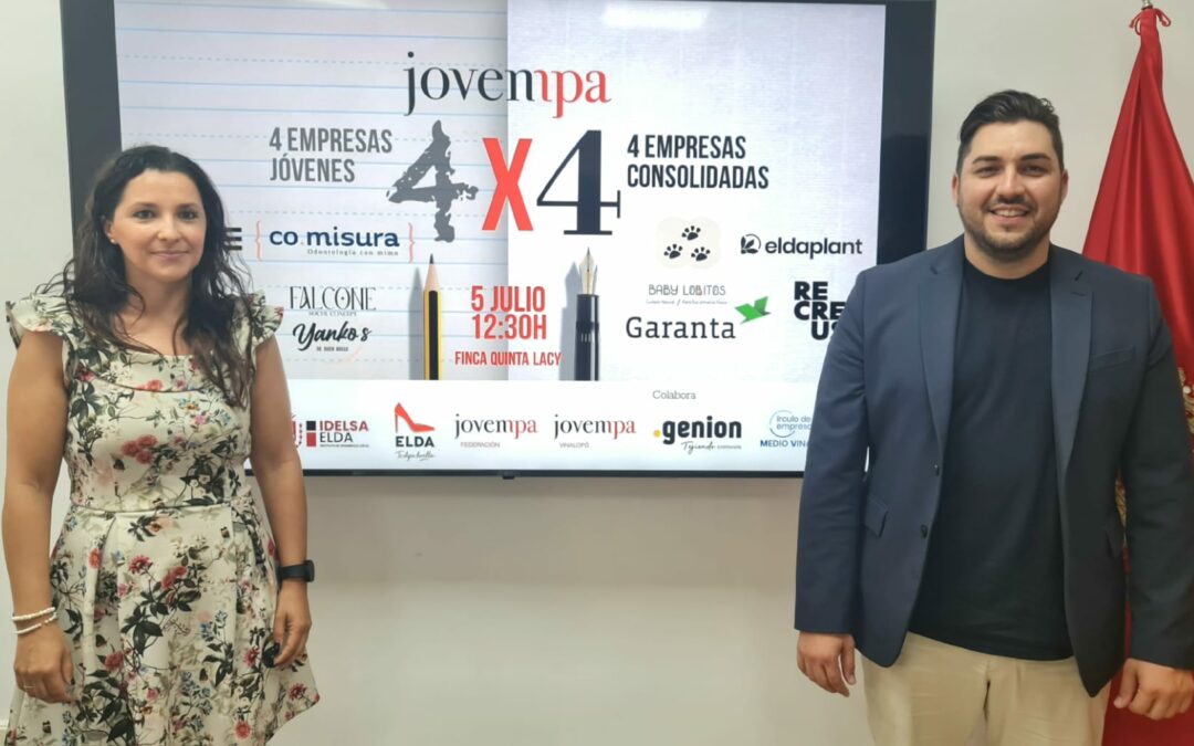 Elda acogerá el 5 de julio una nueva edición de Jovempa 4×4, punto de encuentro entre cuatro empresas jóvenes y otras cuatro consolidadas