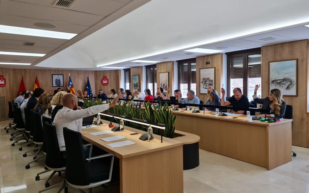 El Pleno del Ayuntamiento de Elda aprueba el convenio con la Entidad de Gestión y Modernización del Polígono Industrial Finca Lacy