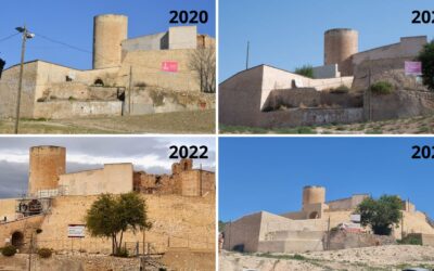 Elda ha destinado cerca de 700.000 euros a los trabajos de restauración y recuperación del Castillo-Palacio durante los últimos años