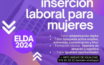 El Ayuntamiento de Elda pone en marcha el programa formativo para facilitar la inserción laboral a mujeres en riesgo de exclusión social