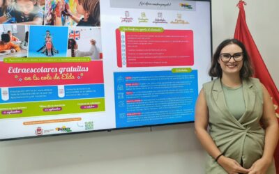 El plazo de inscripción para participar en el programa de Actividades Extraescolares gratuitas del curso 2024-25 ofrecidas por el Ayuntamiento de Elda se abre el 11 de septiembre