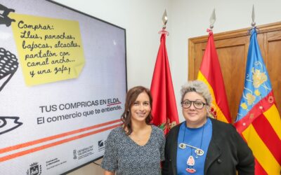 El Ayuntamiento pone en marcha la campaña promocional ‘Tus compricas en Elda’ para destacar el valor diferencial y la identidad propia del comercio eldense