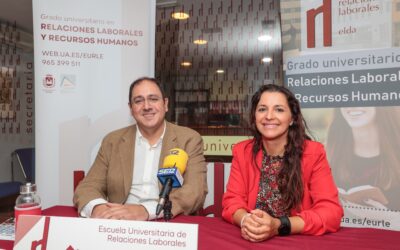 La Escuela de Relaciones Laborales de Elda celebrará el jueves 17 de octubre la apertura oficial del curso 2024-25