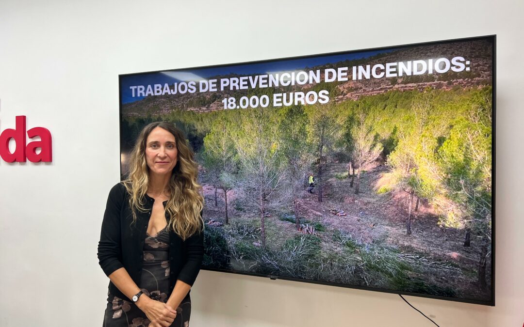 El Ayuntamiento de Elda comienza en la zona del Hospital los trabajos del Fondo Estratégico Forestal incluidos en el Plan Local de Prevención de Incendios