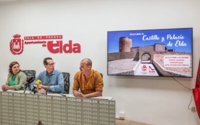 El Ayuntamiento de Elda abre un nuevo periodo de visitas guiadas y concertadas al Castillo-Palacio  durante el último trimestre del año