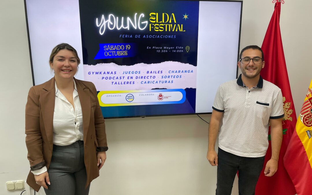 La Plaza Mayor acogerá este sábado una nueva edición del Young Festival Elda que reunirá a asociaciones, entidades y colectivos que trabajan con la juventud eldense