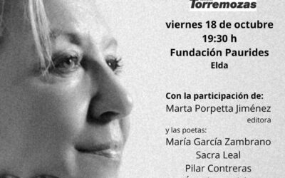 Farfanías y el Ayuntamiento de Elda rinden homenaje a la Editorial Torremozas dentro del ciclo literario ‘Letras de Otoño’