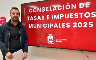 El Ayuntamiento de Elda congela todos los impuestos municipales para el próximo ejercicio, incluida la tasa de basuras