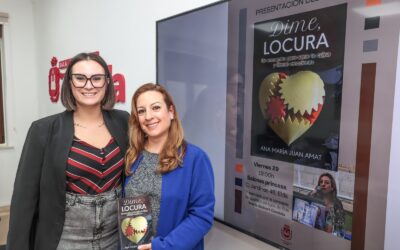 Los Salones Princesa acogerán el viernes 29 la presentación del libro ‘Dime locura’ de Ana María Juan Amat, escritora experta en psicología de la comunicación