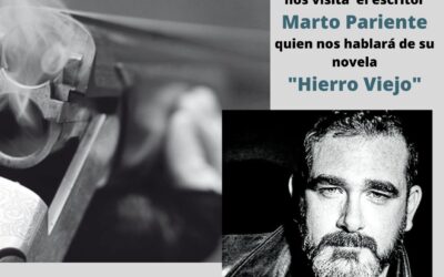 La Fundación Paurides acoge el próximo jueves un encuentro literario con el novelista Marto Pariente, que presentará su obra ‘Hierro Viejo’