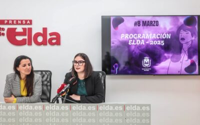 Elda presenta una amplia programación de actividades que se realizarán a lo largo del mes de marzo con motivo de la celebración del Día Internacional de la Mujer