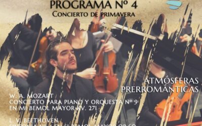 El Auditorio ADOC acogerá el próximo 15 de marzo un concierto de la Orquesta Sinfónica del Teatro Castelar que contará con la participación del joven pianista Emin Kiourktchian